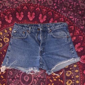 High-Waisted Levi Shorts